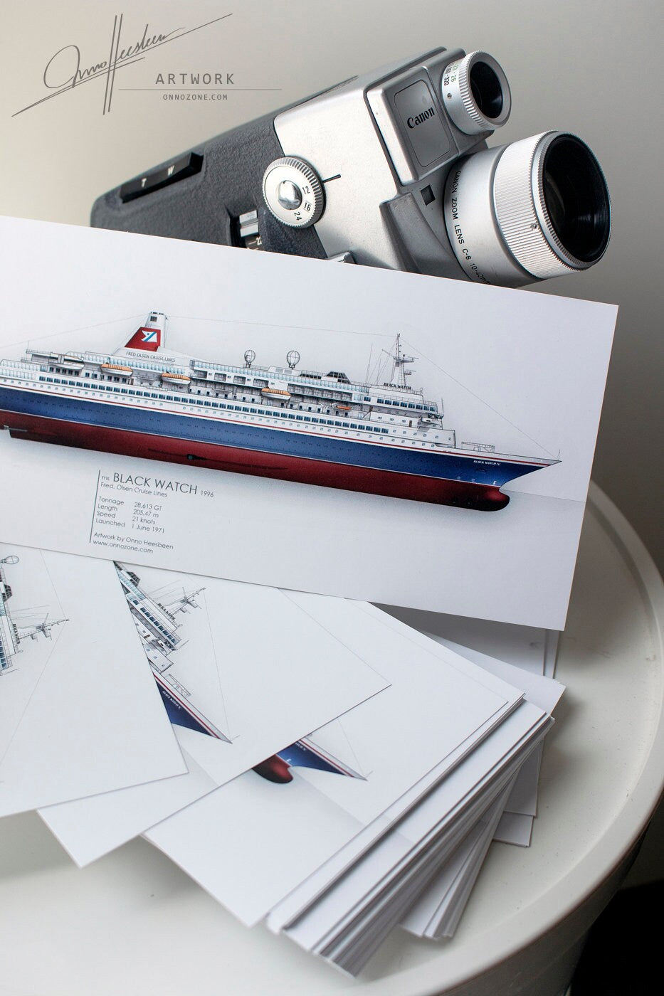 ms Black Watch 1996 | 21x10 cm | Limited Edition