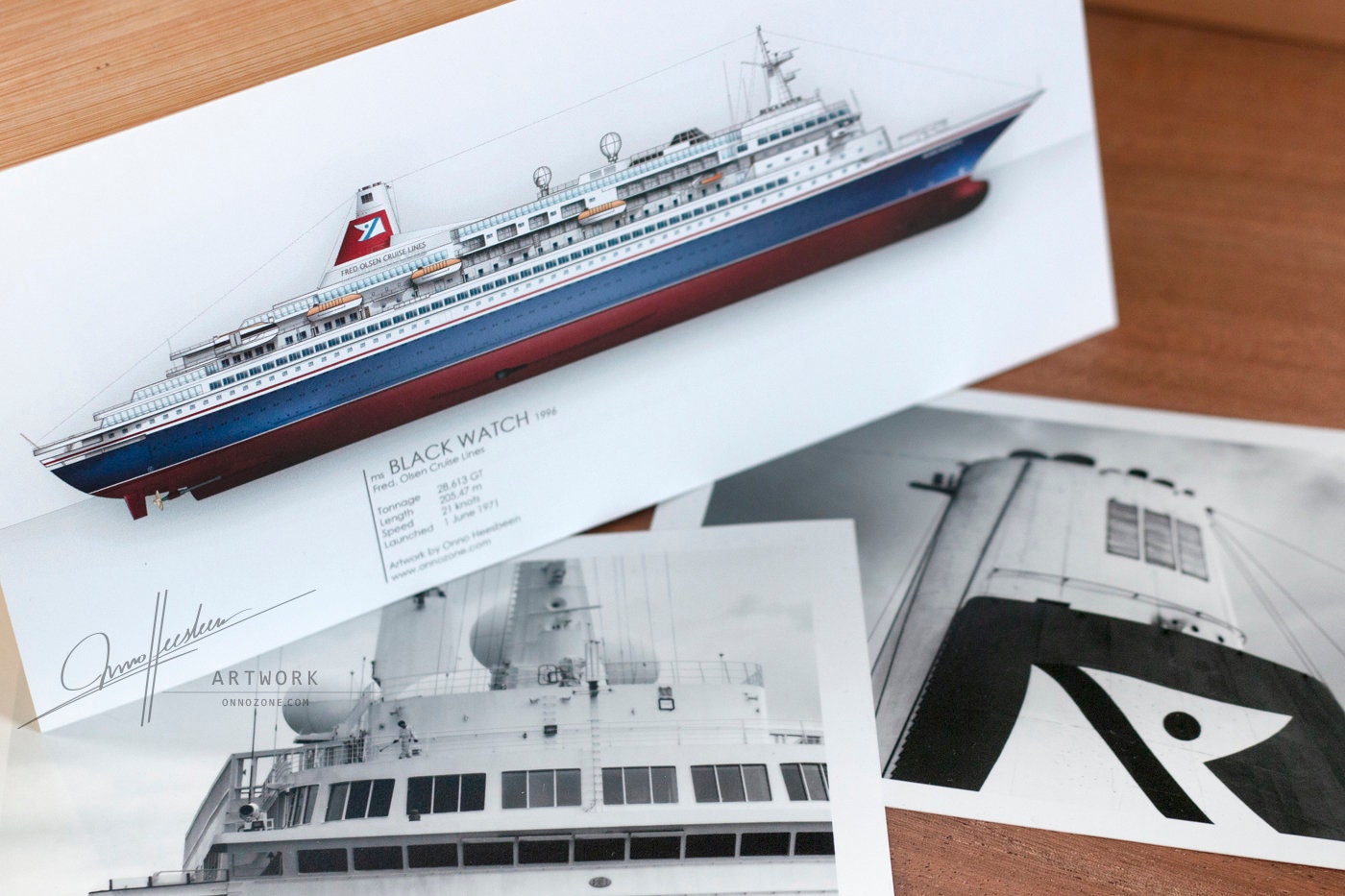 ms Black Watch 1996 | 21x10 cm | Limited Edition