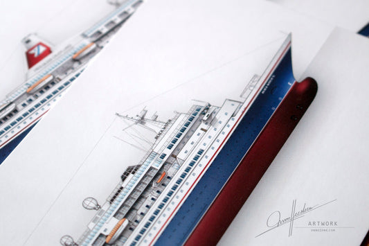 ms Black Watch 1996 | 21x10 cm | Limited Edition