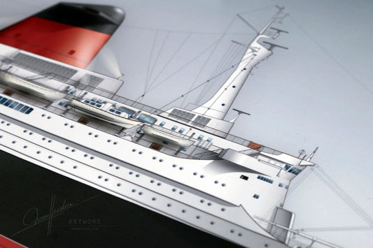 SS France 1962 | 1m long