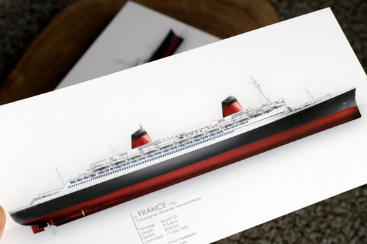 SS France 1962 | 21x10 cm | Limited Edition