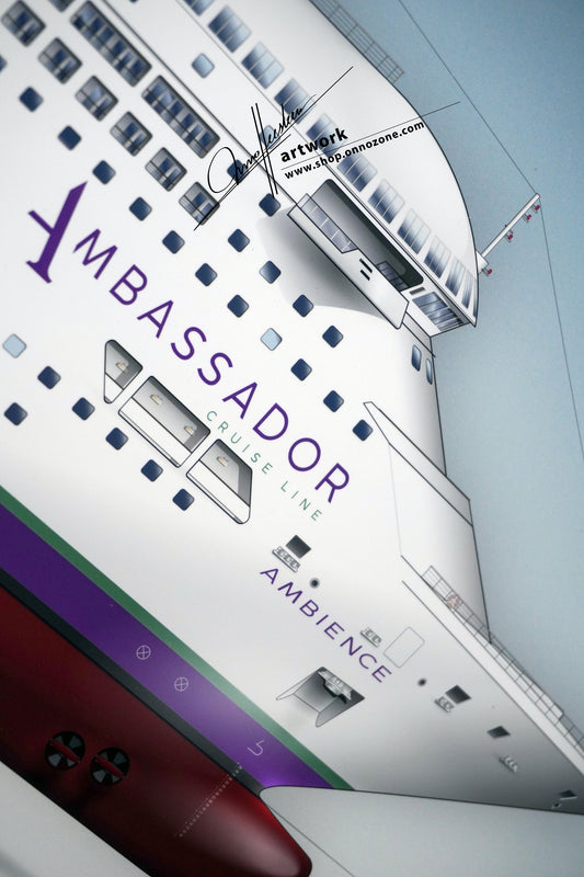 MS Ambience | Museum quality Giclée print | 1m long