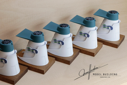 Pacific Princess in Princess Cruises livery | 1:200 funnel model | Handmade to order