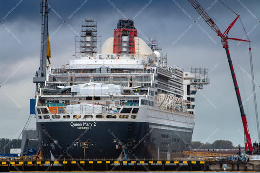 Queen Mary 2 #2.3 | Premium Giclée Print on Luster Paper | Long-Lasting Pigment Ink