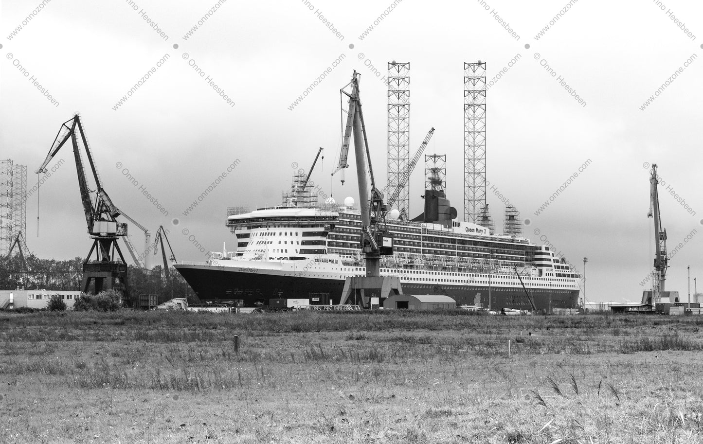 Queen Mary 2 #2.5 | Premium Giclée Print on Luster Paper | Long-Lasting Pigment Ink | A5 and A4 formats
