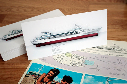 MS Princess Italia 1967 | 21x10 cm | Limited Edition