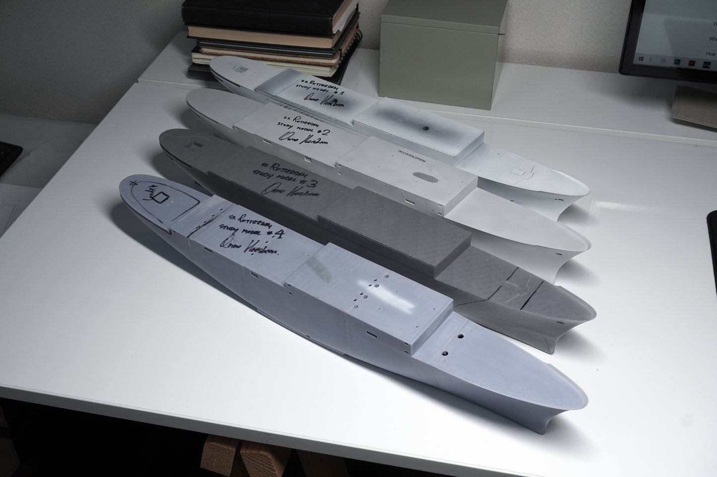 SS Rotterdam Study Hull #1 | Collectible Art Piece