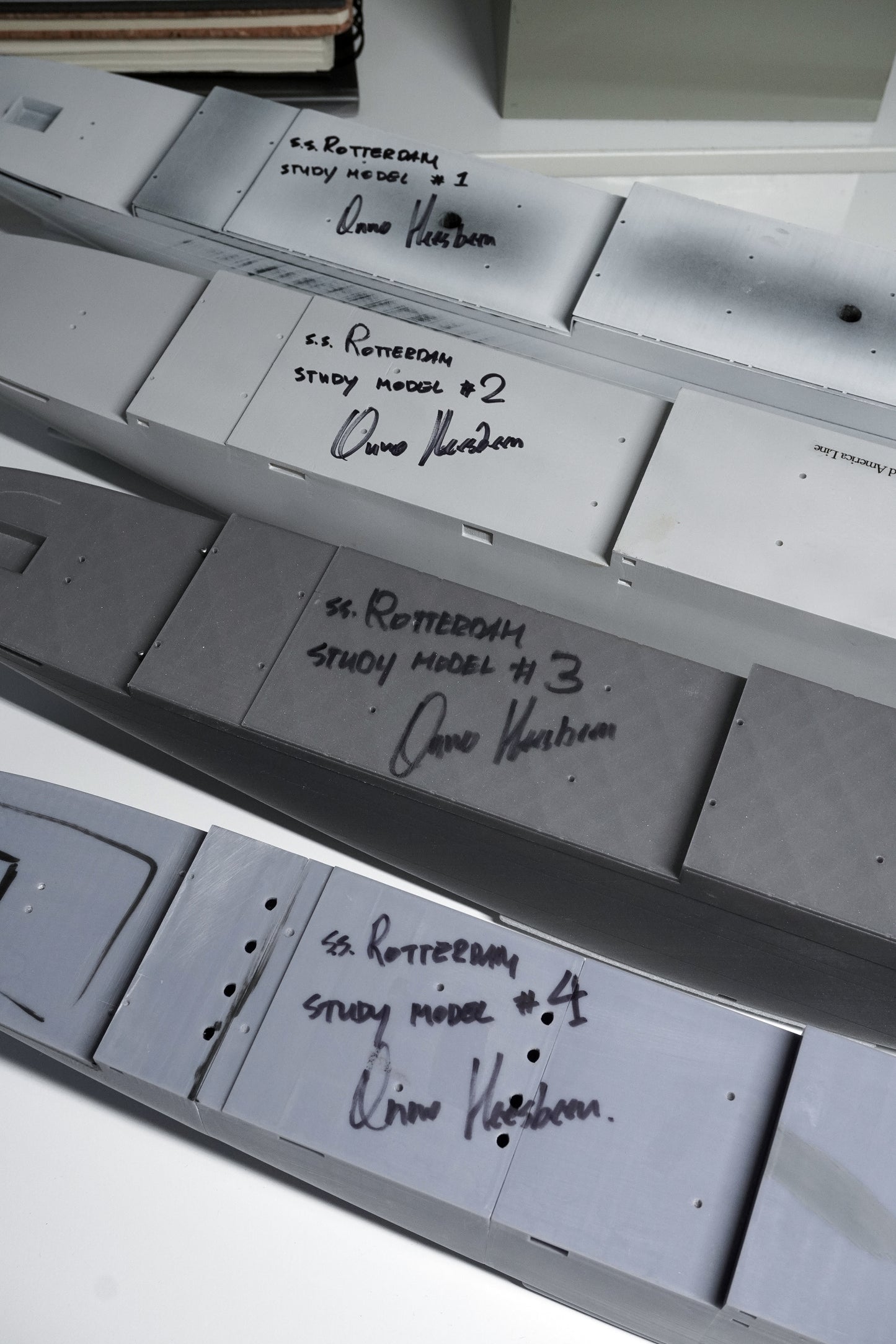 SS Rotterdam Study Hull #1 | Collectible Art Piece