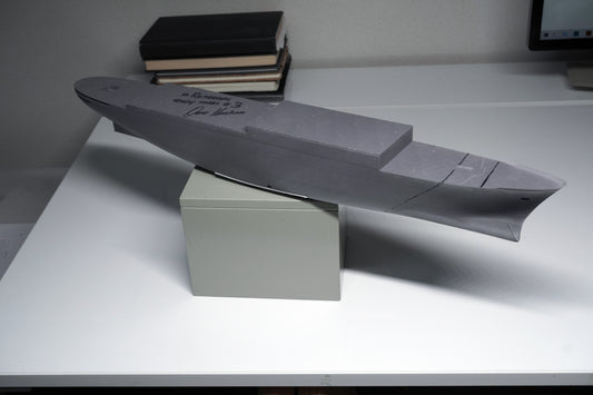 SS Rotterdam Study Hull #3 | Collectible Art Piece