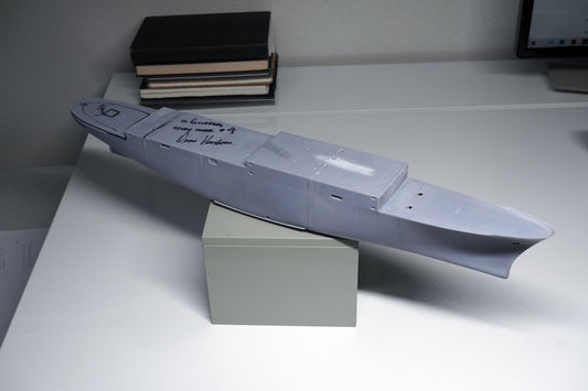 SS Rotterdam Study Hull #4 | Collectible Art Piece