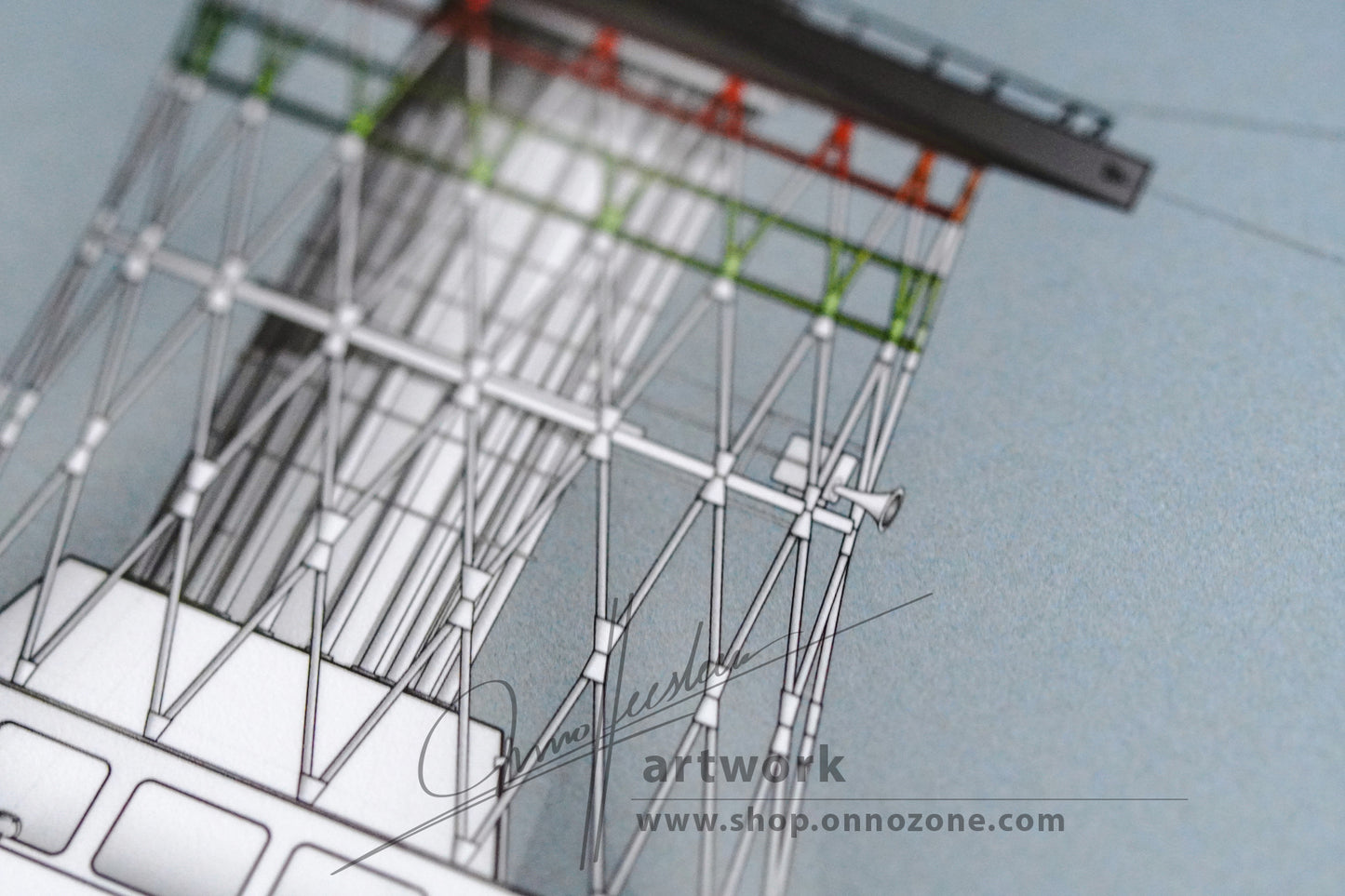 SS Raffaello | Museum quality Giclée print | 1m long