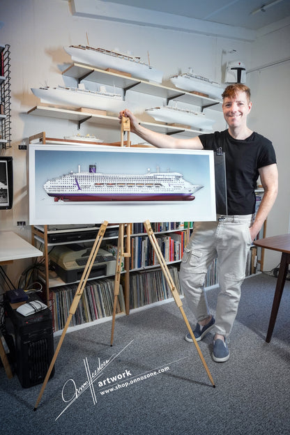 MS Ambience | Museum quality Giclée print | 1m long