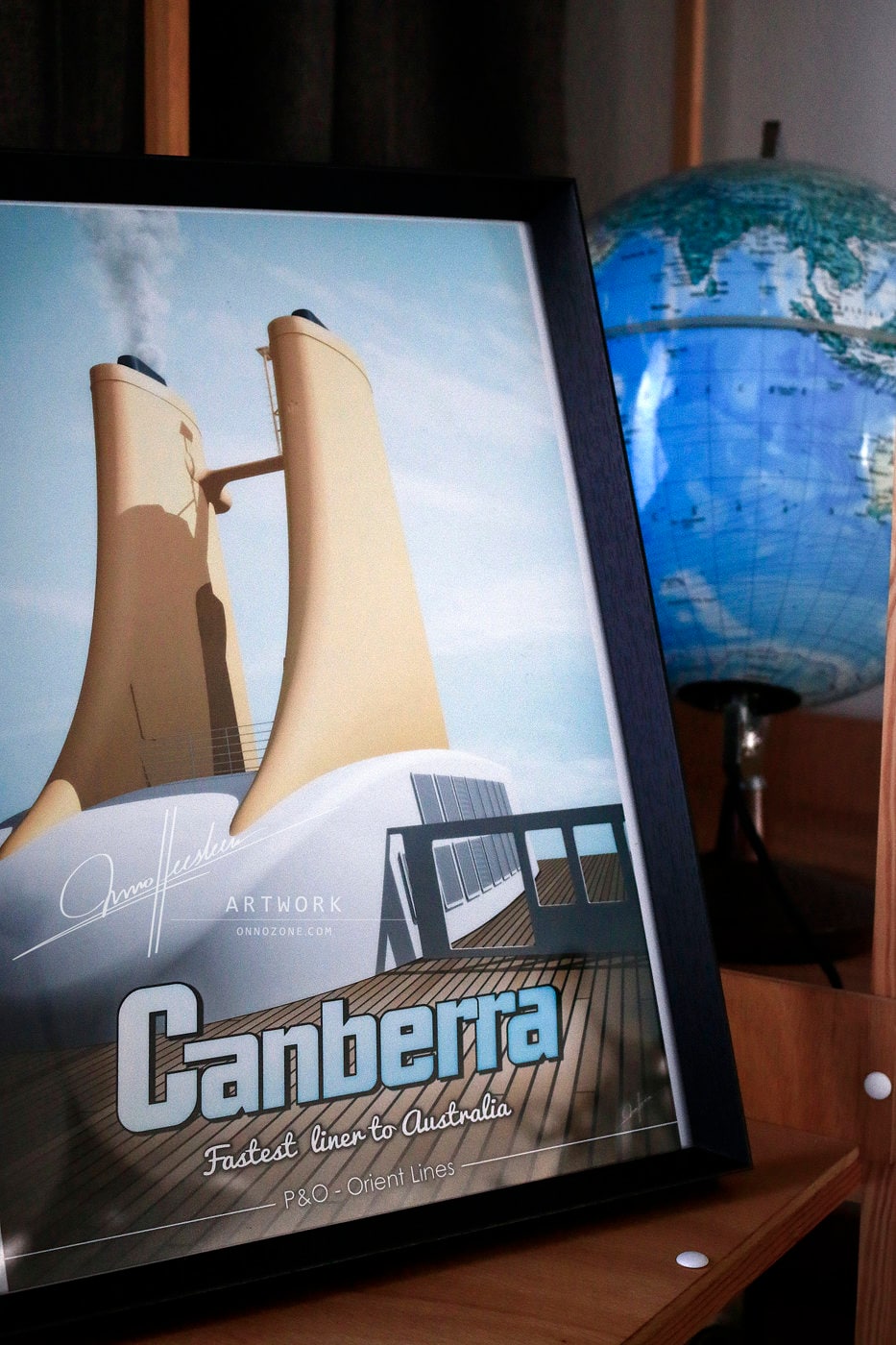 Canberra travel poster #1 | A4 | A3 | Giclée 260gsm